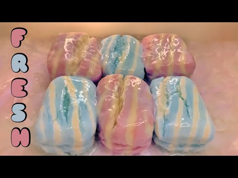 Видео: ASMR 💜 Fresh 💙 Soaked Soap || АСМР Мыление и Размокшее Мыло #asmr #soakedsoap #размокшеемыло