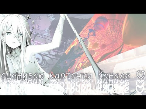 Видео: Оцениваю карточки Канаде♡