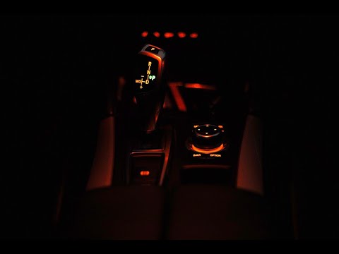 Видео: BMW X5 E70 - увеличение яркости ночной подсветки салона (Ambient Lighting). Проблема E и F серии.