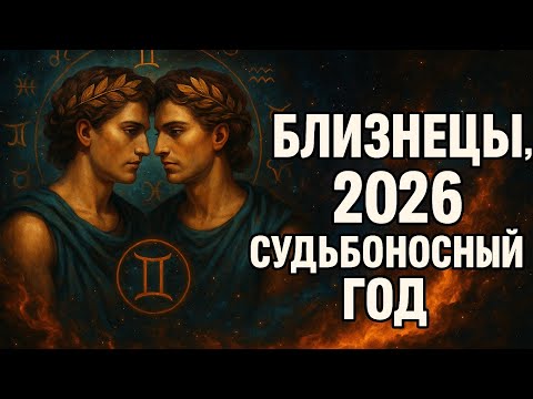 Видео: Близнецы. 2026 год перевернёт твою судьбу — но не так, как ты думаешь. Гороскоп для Близнецов. 