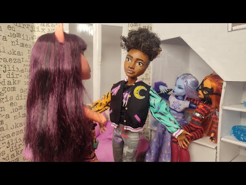 Видео: Stop motion monster high/Стоп моушен монстер хай/Переезд Торы