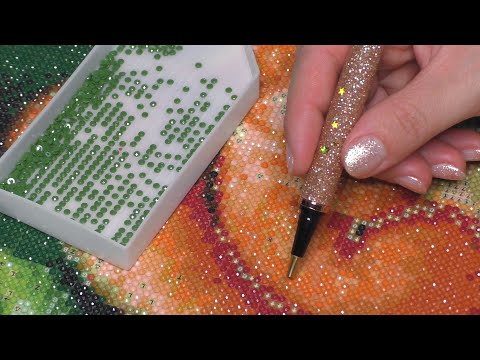 Видео: НОВАЯ КАРТИНА Супер яркий процесс БЕЛОЧКА С ОРЕШКАМИ АЛМАЗНАЯ ВЫШИВКА