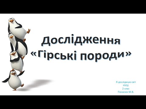 Видео: Дослідження гірські породи