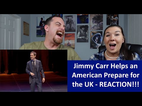Видео: Реакция американцев на работу с публикой Джимми Карра: Джимми помогает американцу подготовиться к...