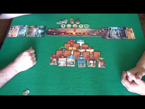 Видео: 7 Wonders: Duel - играем в настольную игру