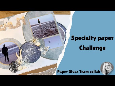 Видео: Один макет для скрапбукинга, бесконечные возможности | Идеи для скрапбукинга на специальной бумаге