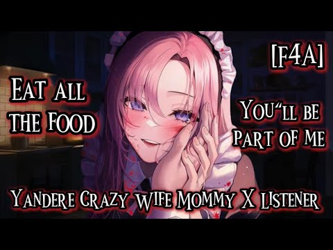 Видео: Яндере Сумасшедшая Жена Мамочка готовит тебе вкусную еду | ASMR | (F4A)(Яндере)(Ужасы)