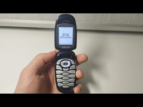 Видео: Мой ПЕРВЫЙ ТЕЛЕФОН / Samsung SGH-X460