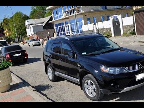 Видео: Mitsubishi Outlander XL 2007 год 160 000 т км пробега или 9 лет эксплуатации