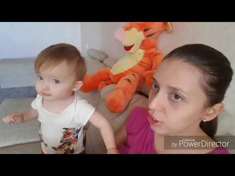 Видео: Домашний Vlog. Ане 13 месяцев. Развитие ребёнка  в 13 месяцев  1.1 год