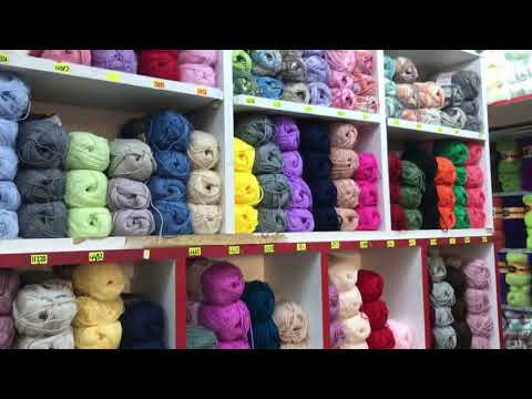 Видео: Наши магазины пряжи. ОСТОРОЖНО в большом количестве.