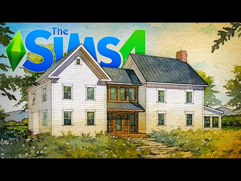 Видео: СТРОИМ БОЛЬШОЙ ЯРКИЙ СОВРЕМЕННЫЙ ДОМ - The Sims 4 Челлендж - 100 детей