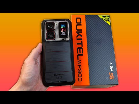 Видео: OUKITEL WP300 - ТЕЛЕФОН С ФИТНЕС-БРАСЛЕТОМ!