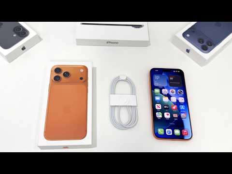 Видео: Распаковка iPhone 17 Pro Max: космический оранжевый!