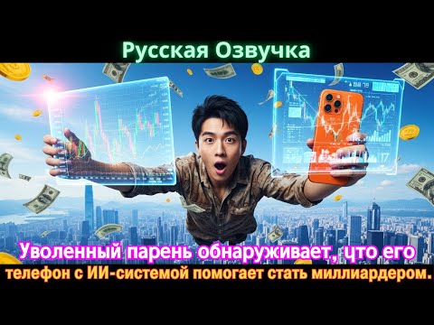 Видео: Уволенный парень обнаруживает, что его телефон с ИИ-системой помогает стать миллиардером.