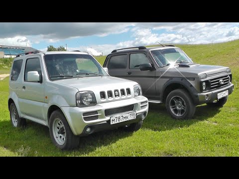 Видео: Машина ездить в лес. Suzuki Jimny vs Нива. Обзор плюсов и минусов, как сохранился, что чинить...