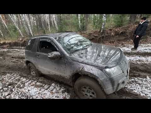 Видео: MMC Outlander & Suzuki & Tank300, грязный путь на Есауловскую петлю. 06.04.25. #offroad