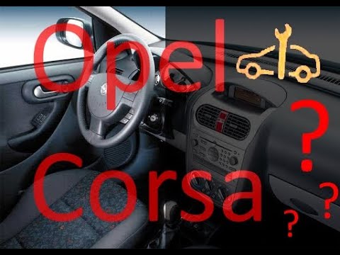 Видео: Opel Corsa C - Если загорелась лампочка "Машинка с ключом"?