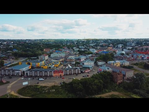 Видео: Павлово с высоты птичьего полёта /4K video/