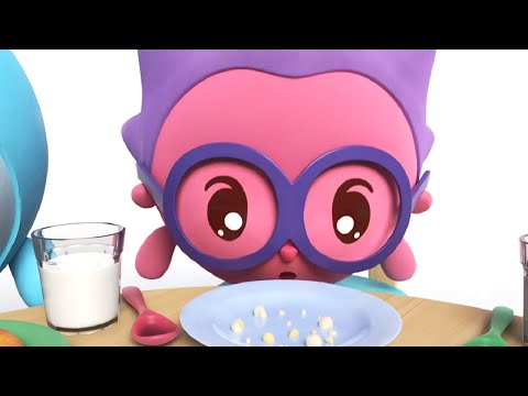 Видео: Малышарики - Про еду - Все серии - Развивающие мультики для детей, малышей