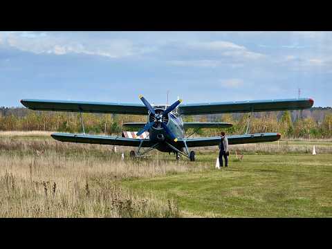 Видео: Ан-2 а/к Аэропром | Рейс Томск — Кедровый — Томск