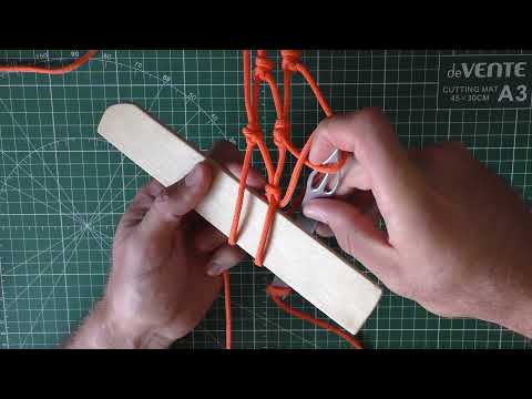 Видео: Узлы для рыболовной сети | Netting knots