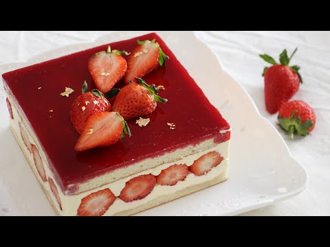 Видео: Французский клубничный торт