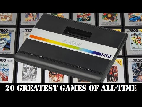 Видео: 20 величайших игр Atari 7800 всех времен