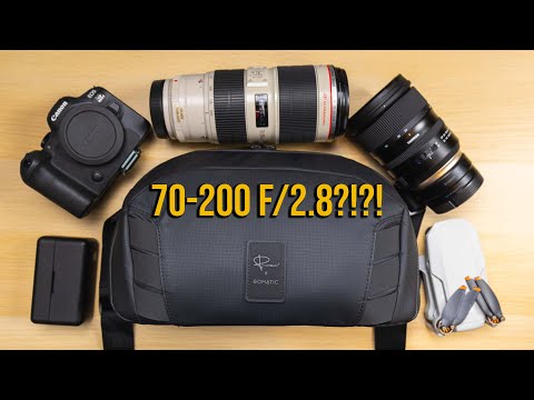 Видео: Сумка-слинг для фотоаппарата Peter McKinnon Nomatic! СКОЛЬКО в неё влезет?