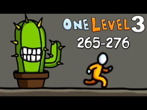 Видео: БОСС КАКТУС - Стикмен побег из тюрьмы прохождение логической игры ONE LEVEL 3.