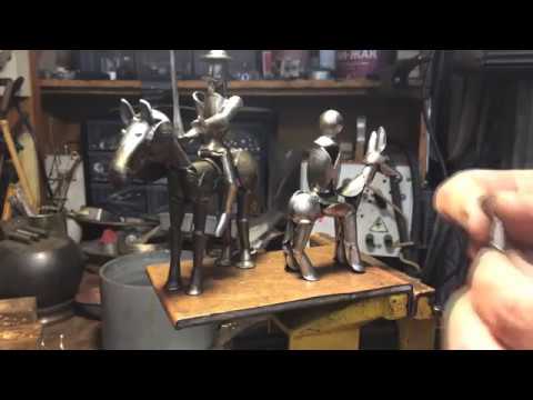 Видео: Мелкие формы из монет. Small forms of coins.