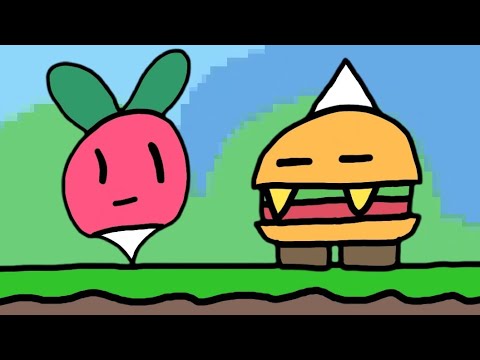 Видео: Редиска ищет детей | Dadish (1/4)