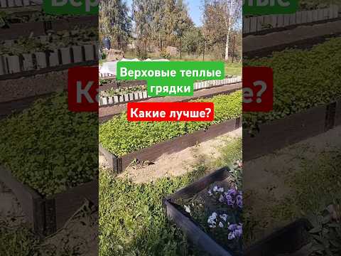 Видео: Верховые теплые грядки.Какие лучше? #огород #грядки #дача #деревня #дачныеистории