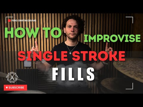 Видео: Простые однотактные заполнения: пошаговые импровизированные техники для барабанщиков