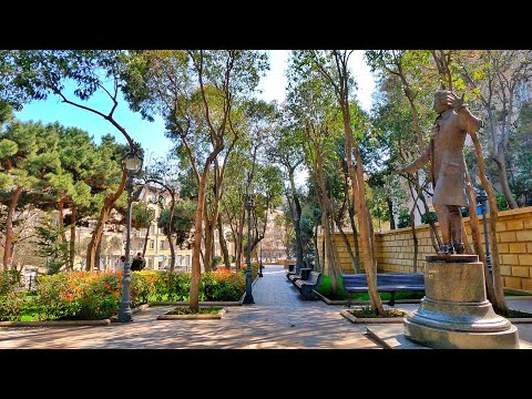 Видео: Bakı Piyada turu 4k - İNŞAATÇILAR Prospekti  (Aprel 2021) Gəzinti - Walking - Баку  Прогулка