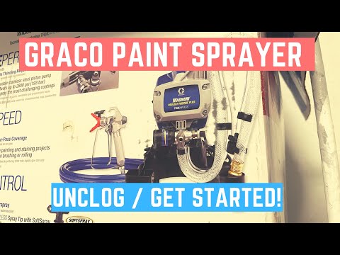 Видео: Graco Magnum Project Painter Plus: как прочистить, загрунтовать и начать распыление!