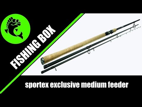 Видео: Тест фидерного удилища Sportex Exklusive Medium Feeder