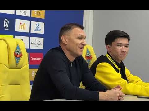 Видео: Главный тренер Кайрата Рафаэль Уразбахтин — о победе над Жетысу (5:0). Пресс-конференция 5.10.2025