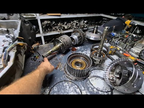 Видео: АКПП 8ст Aisin AA80 разбор.