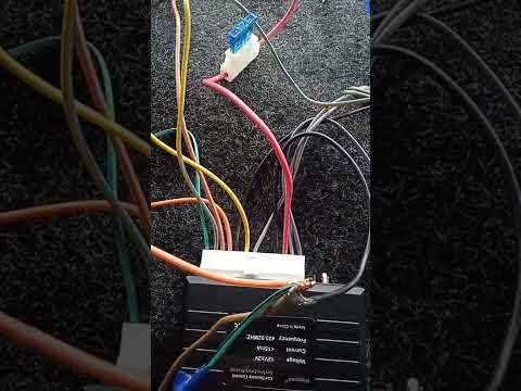 Видео: как правильно подсоединить  провода модуль центрального замка Hippcron ,Китай AliExpress