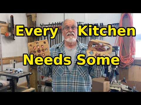 Видео: Простые проекты по обработке дерева для начинающих — стильные подставки