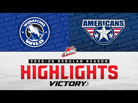Видео: Wenatchee Wild против Tri-City Americans 10/4 I WHL: лучшие моменты сезона 2025-26