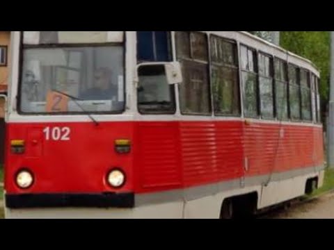 Видео: Еду на трамвае под номером 1