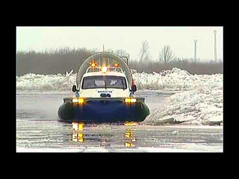 Видео: Катер на воздушной подушке МАРС-700