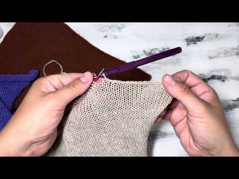 Видео: Быстро и просто! Закрытие петель лицевой глади при помощи крючка,