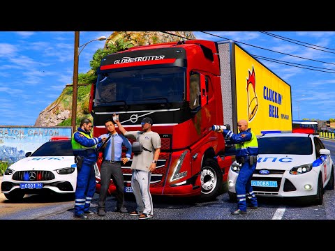 Видео: ОТЕЦ И СЫН В GTA 5 - ДПС ОСТАНОВИЛИ МЕНЯ НА ФУРЕ! УСТРОИЛСЯ К САЙМОНУ ДАЛЬНОБОЙЩИКОМ! 🌊ВОТЕР