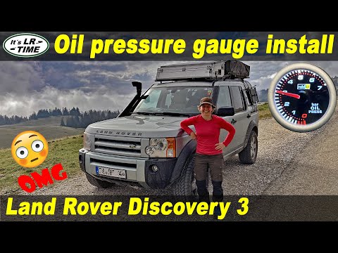 Видео: Land Rover Discovery — Как установить датчик давления масла