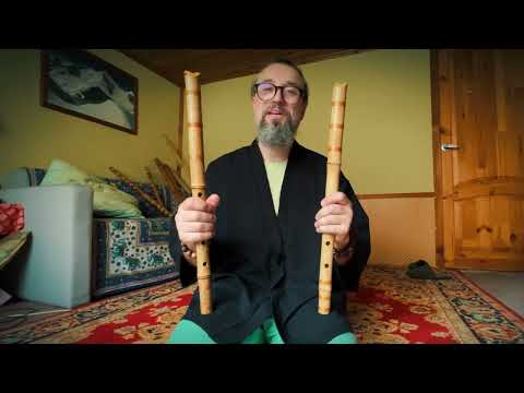 Видео: Обзор на флейты  Zentaku Jina 1.8 / Сякухати 1.8