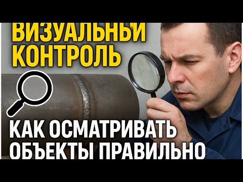 Видео: Визуальный контроль.  Как осматривать объекты ПРАВИЛЬНО