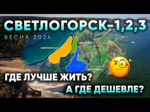 Видео: Три Светлогорска и такие разные: где лучше купить недвижимость?